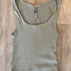 SKIMS Tank, Size Small, Blue-Green